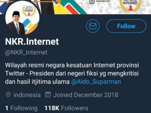 @NKR_Internet : Alternatif Negara Fiktif Buat Kita yang Lelah dengan Drama Capres di Indonesia
