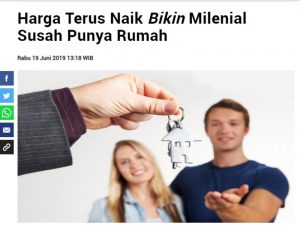 Pengalaman Beli Rumah di Usia 23 Tahun dan Pelajaran Buat Milenial yang Pengin Punya Rumah