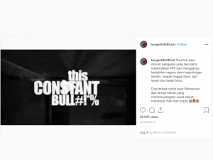 Bangga Menjadi Fan Burgerkill di Tengah Aksi Mahasiswa