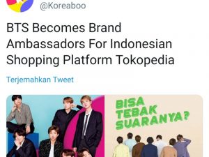 BTS Jadi Brand Ambassador: Strategi Cerdik Tokopedia dalam Menggaet Kpopers