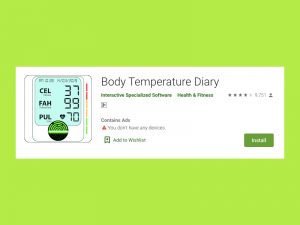 Body Temperature Diary dan Aplikasi Android Lain yang Bikin Gagal Paham