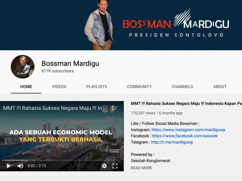 bossman sontoloyo mardigu youtube profil biodata mojok.co