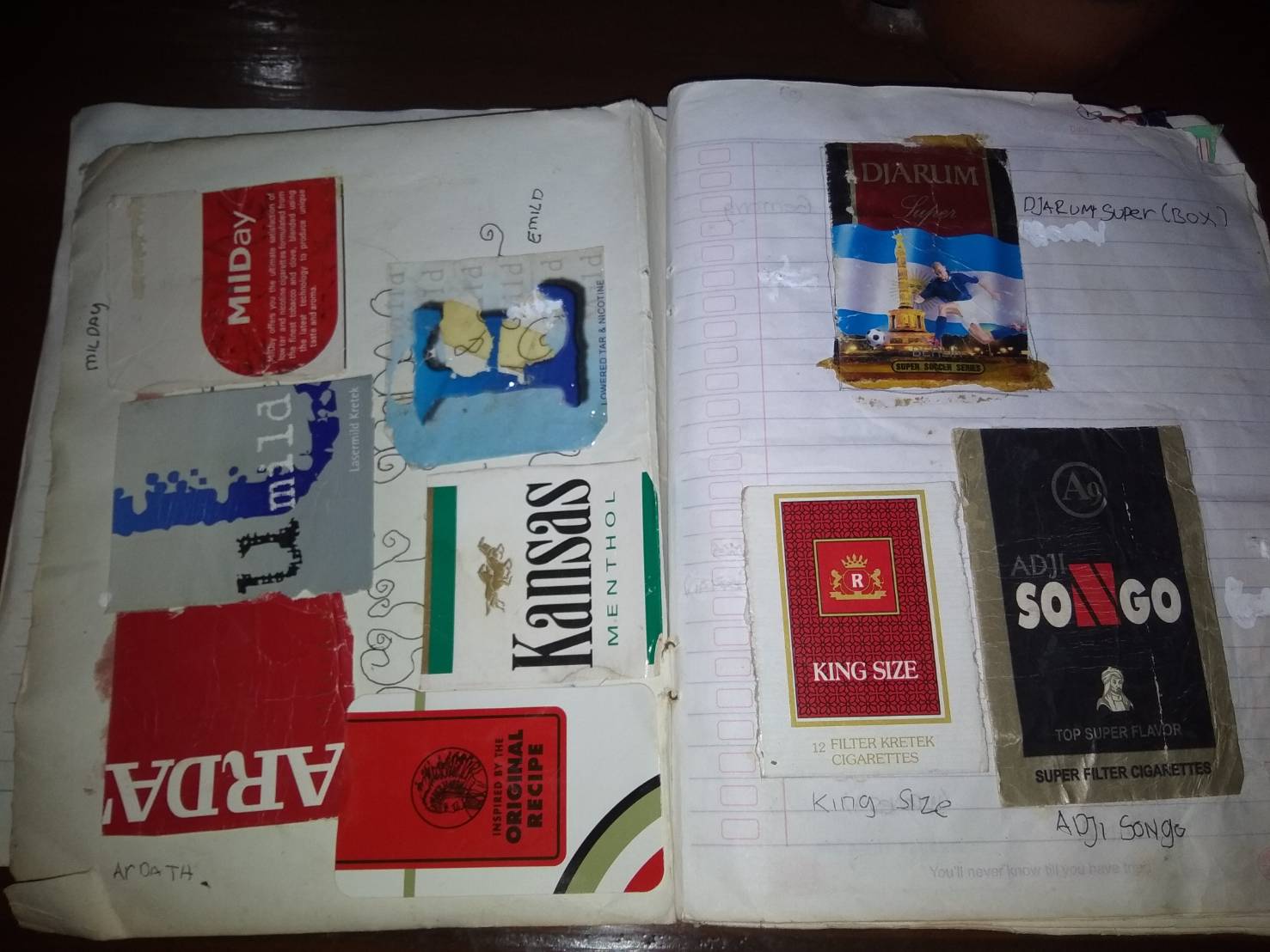 koleksi wadah rokok
