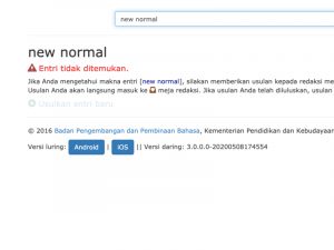 Pemerintah Akui Istilah New Normal Salah. Lho, Bukannya Sudah Serbasalah sejak Awal?