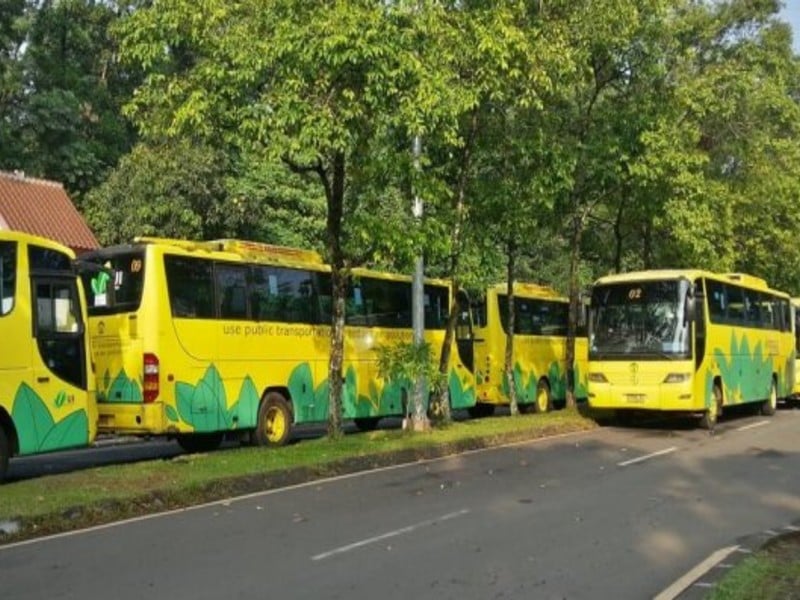 Rindu Bus Kuning alias Bikun UI yang Sering Dianggap Bus Paling Nyaman