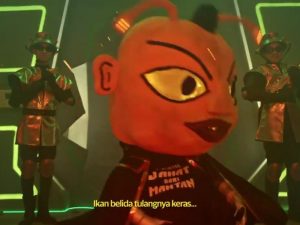 Mengira-ngira Sosok ‘Alien’ Ali Endrawan, Penyerang Bisalah Ship yang Muncul di Iklan Grab Terbaru