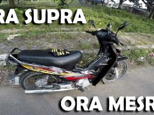 Review Honda Supra X 100 yang Berusia 20 Tahun, Motor Tua Paling Irit