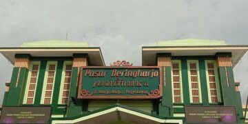 Denah Pedagang Pasar Beringharjo: Lantai 1 Gedung Barat terminal mojok.co