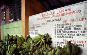 Denah Pedagang Pasar Beringharjo: Lantai 1 Gedung Timur
