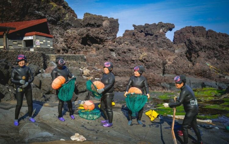 Haenyeo, para Penyelam Wanita Tangguh dari Pulau Jeju yang Muncul dalam Drakor Our Blues Terminal Mojok