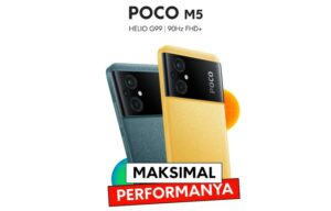 POCO M5, Si Penerus Seri POCO M yang Maksimal Performanya dan Paling Recommended