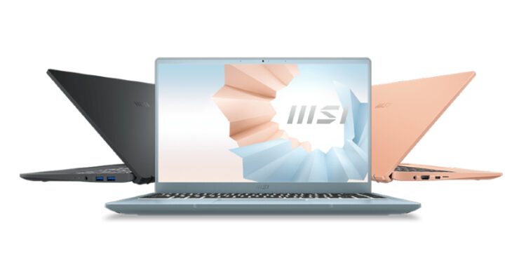 MSI Modern 14, Laptop Murah Spek Gahar Pake Banget!