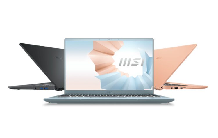 MSI Modern 14, Laptop Murah Spek Gahar Pake Banget!