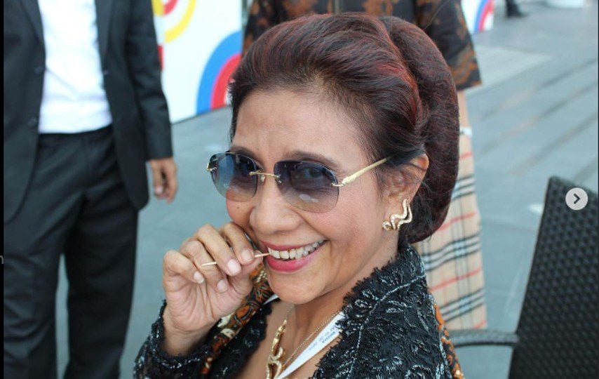 Susi Pudjiastuti yang dirindukan (Sumber: IG @SusiPudjiastuti115)