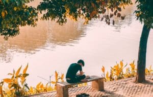 Nongkrong Sore di Sungai Brantas Kediri Sudah Nggak Nyaman Lagi Gara-gara Ini