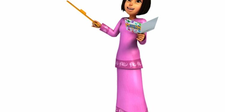 Cikgu Melati dalam Serial Upin Ipin Perlu Introspeksi Diri. Kasih Tugas Boleh, tapi yang Masuk Akal