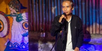 Joko Pinurbo adalah Berlian di Mahkota Jogja (Foto milik Eko Susanto)