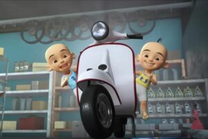 Menebak Motor yang Dikendarai Upin Ipin dan Anak-anak Kampung Durian Runtuh ketika Dewasa