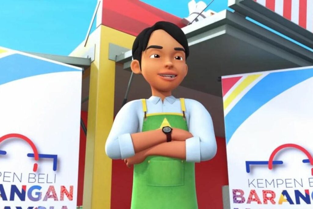 Membayangkan jika Kedai Runcit Milik Abang Iz dalam Serial Upin Ipin Jadi Warung Madura