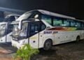 Geliat PO Sinar Jaya di Tengah Panasnya Kompetisi Bus Muria Raya (Foto milik penulis)