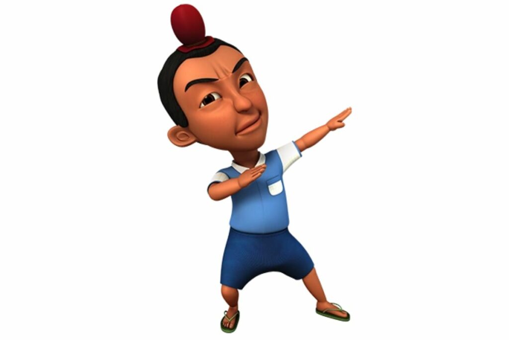 Membayangkan yang Akan Terjadi jika Jarjit dan Susanti dalam Serial Upin Ipin Pacaran Saat Dewasa