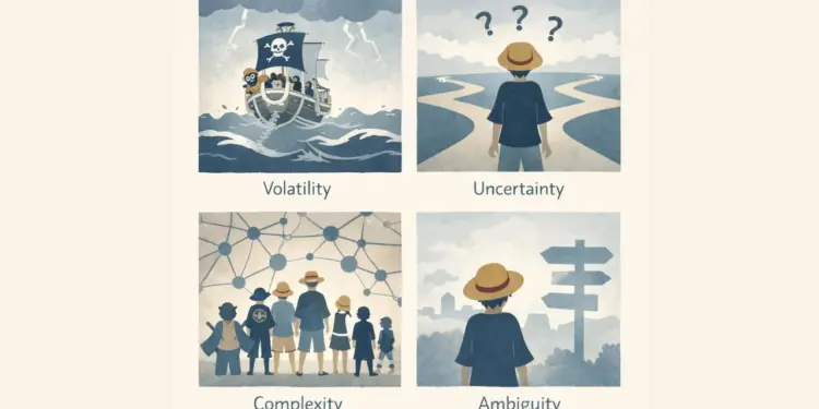 Menyelami Makna VUCA Melalui Petualangan Dunia One Piece