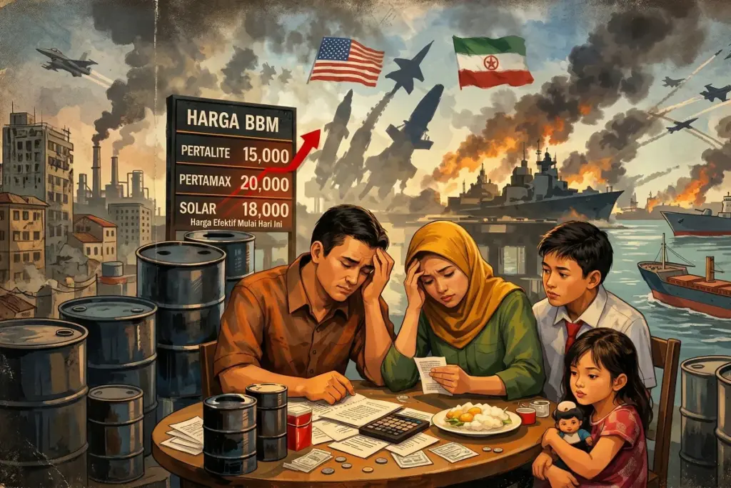 Perang Iran vs Amerika Buat Kelas Menengah Indonesia Makin Tertekan