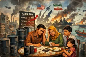 Perang Iran vs Amerika Buat Kelas Menengah Indonesia Makin Tertekan