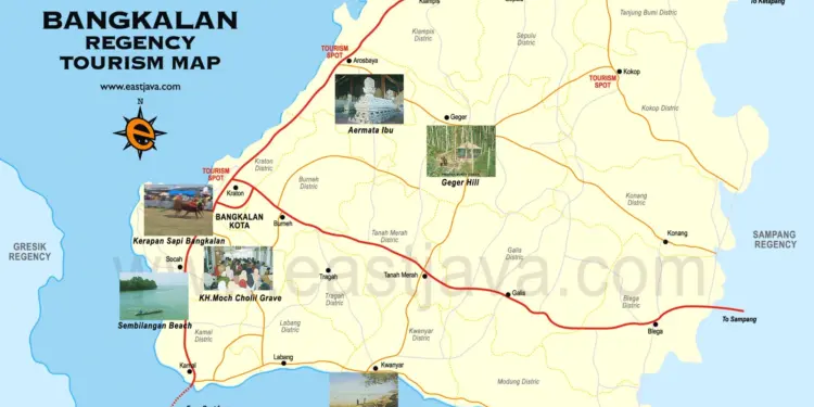 Bangkalan dan Sampang Memang Bertetangga, tapi Warga Bangkalan Jauh Lebih Sejahtera dan Bahagia Mojok