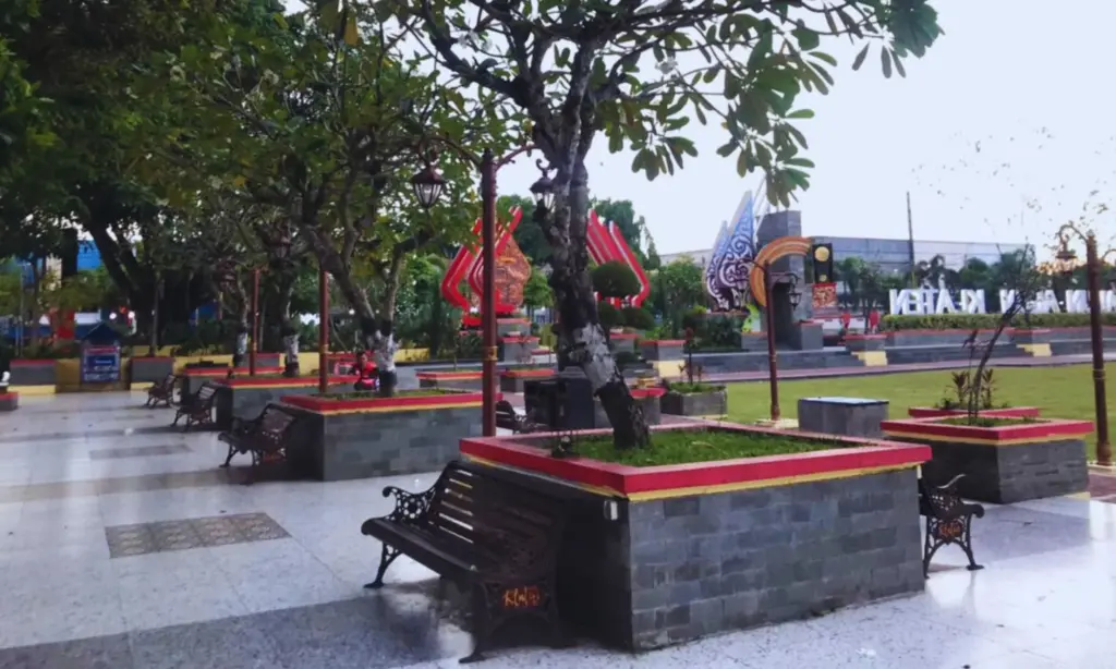 Suasana Alun-alun Klaten (Dok: Farahiah)