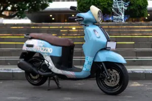 Yamaha Fazzio, motor matic paling ciamik untuk dimodifikasi. Mau gaya proper matic, japanese cargo, retro, hingga racing, semuanya jadi keren