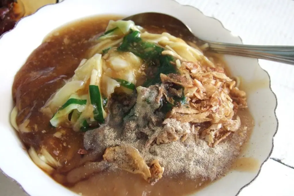Mie ongklok Wonosobo nggak cocok di lidah orang Klaten yang terbiasa kuah bening Terminal