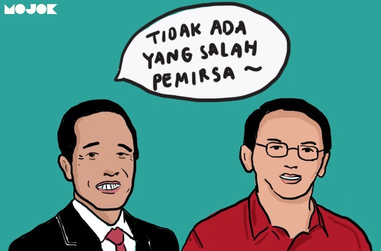 Jokowi, Ahok, dan Kloset yang Ditukar