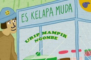 Penjual Es Kelapa Muda, The Man Behind The Gun