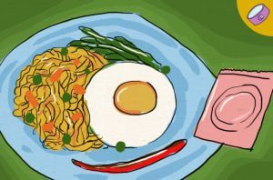 Kerinduan Sopir Kepada Istri dan Indomie