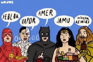 Pengabdi Keadilan: Justice League KW Super