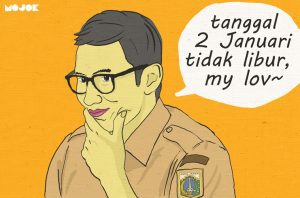 Menertawakan Sandiaga Uno yang Memberitahukan Rencana Inspeksinya