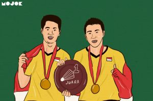 Kevin Sanjaya dan Marcus Gideon yang Berjaya di Super Series 2017