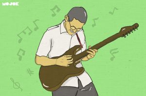 Sandiaga Uno dan Band Pemprov DKI