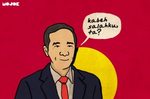 Kowe sing Padu, Jokowi sing Dipaido