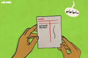 Mengajukan Permohonan Beasiswa dengan Nota Pembelian Minyak Tanah