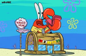 Menghitung Kekayaan Tuan Krabs, Pengusaha Kuliner Sukses Bikini Bottom