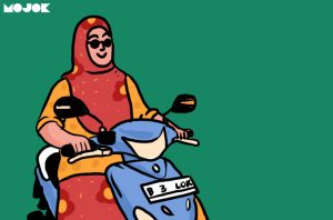 Surat Protes Emak-Emak Naik Matik kepada Pengendara Motor Sedunia