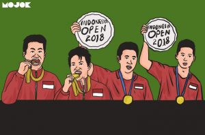 Kevin-Marcus dan Tontowi-Liliyana Juara Indonesia Open 2018