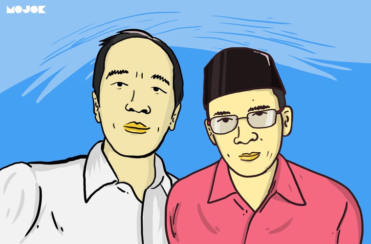 Jokowi dan tuan guru bajang