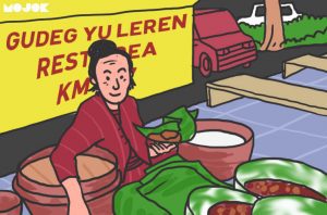 Jokowi Imbau Jangan McD yang di Rest Area Jalan Tol tapi Sate atau Gudeg