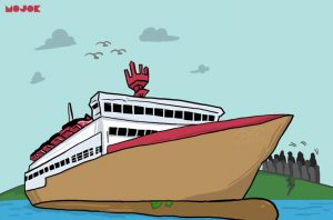 Evakuasi Wisatawan di Gili Trawangan Pasca Gempa 7 SR Guncang Lombok