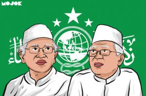 Gus Mus Nilai Ma’ruf Amin Harus Mundur, Agar Rais Aam PBNU Tidak Di Bawah Presiden