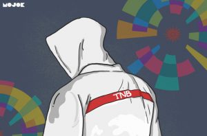 GBK Hujan, Atlet Pakai Jas Hujan Mirip ‘Tugas Negara Bos’ Saat Penutupan Asian Games 2018