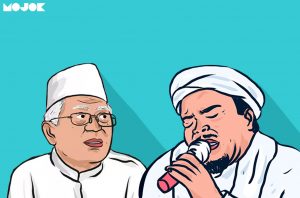 Ma’ruf Amin: Bapak Presiden Jokowi, Kapan Habib Rizieq, Kawan Saya, Dipulangkan?